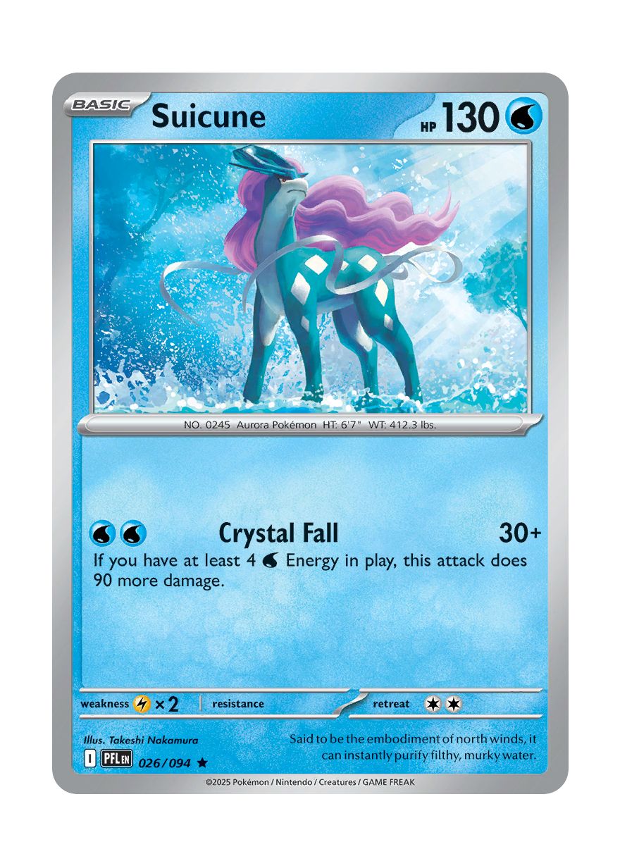 Suicune (026/94) - Phantasmal Flames