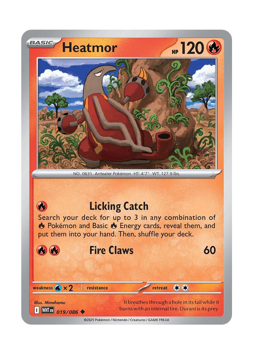 Heatmor (019/86) - White Flare