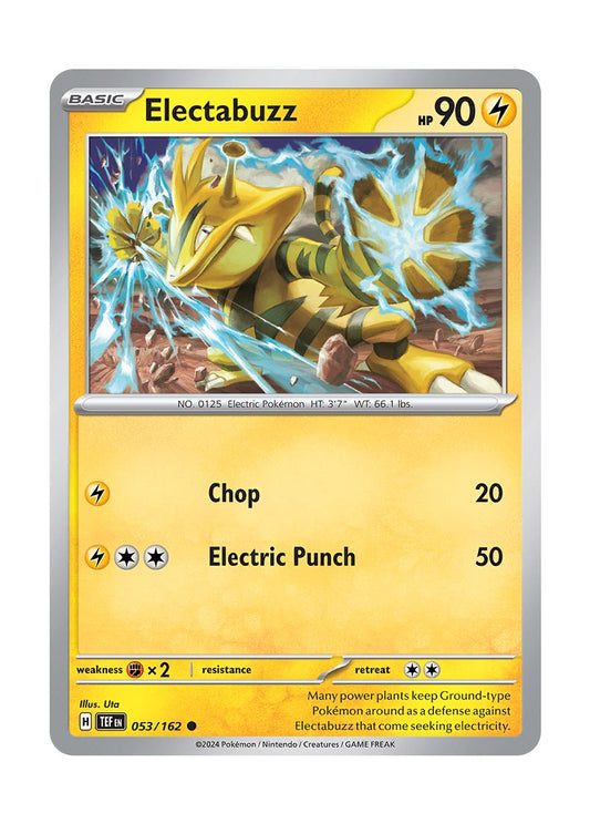 Electabuzz - Reverse Holo (053/162) - Temporal Forces