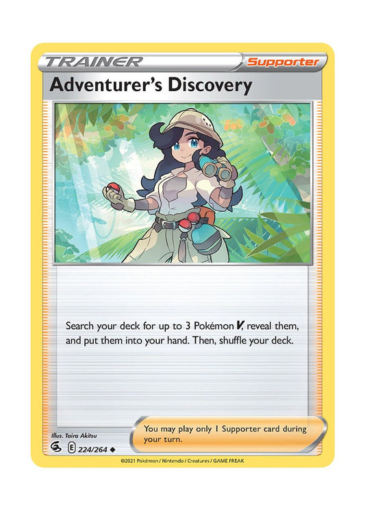 Adventurer's Discovery - Reverse Holo (224/264) - Fusion Strike