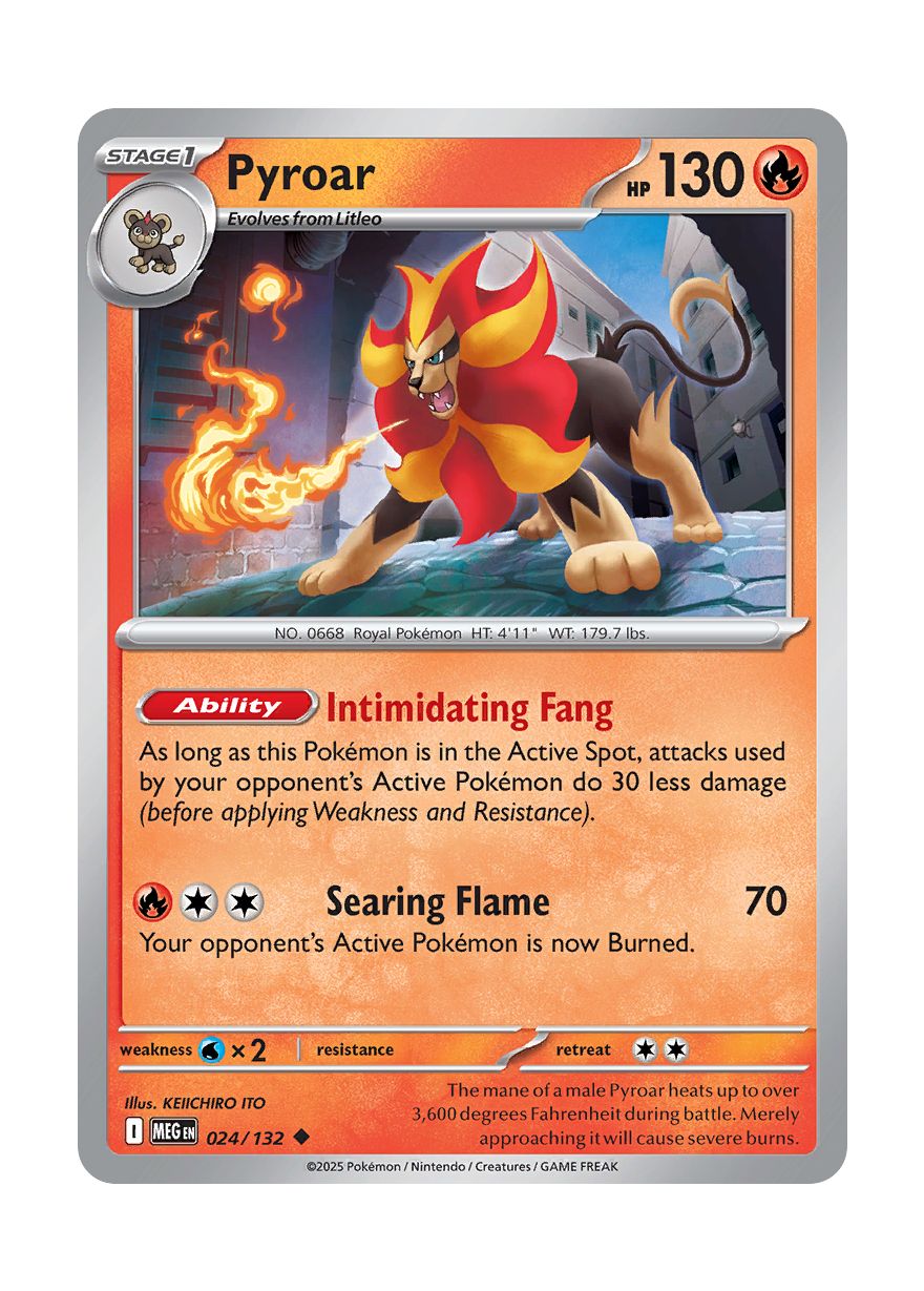 Pyroar (024/132) - Mega Evolution