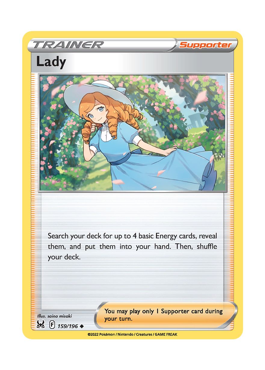 Lady - Reverse Holo (159/196) - Lost Origin