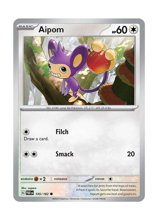 Aipom - Reverse Holo (145/182) - Paradox Rift