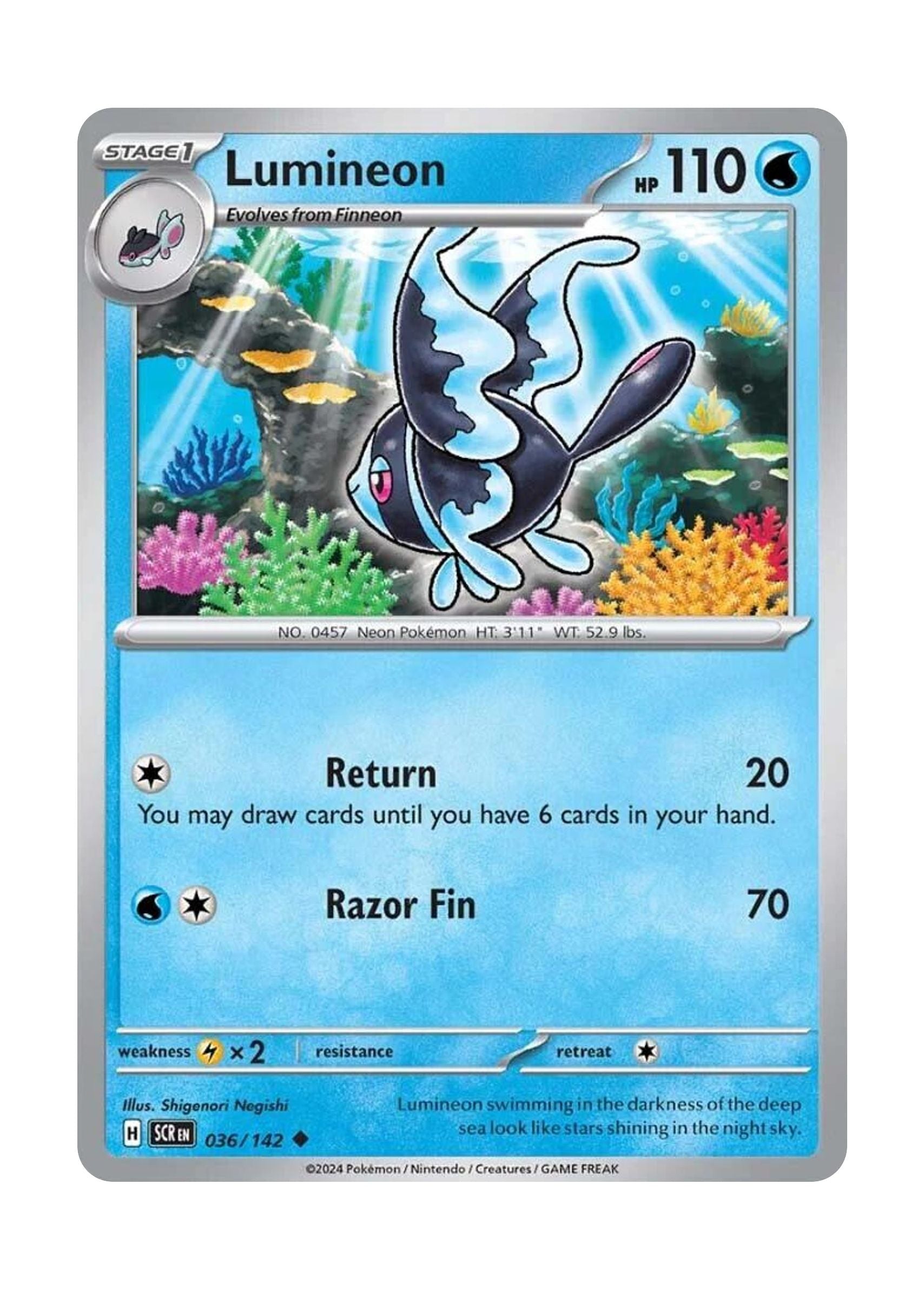 Lumineon (036/142) - Stellar Crown