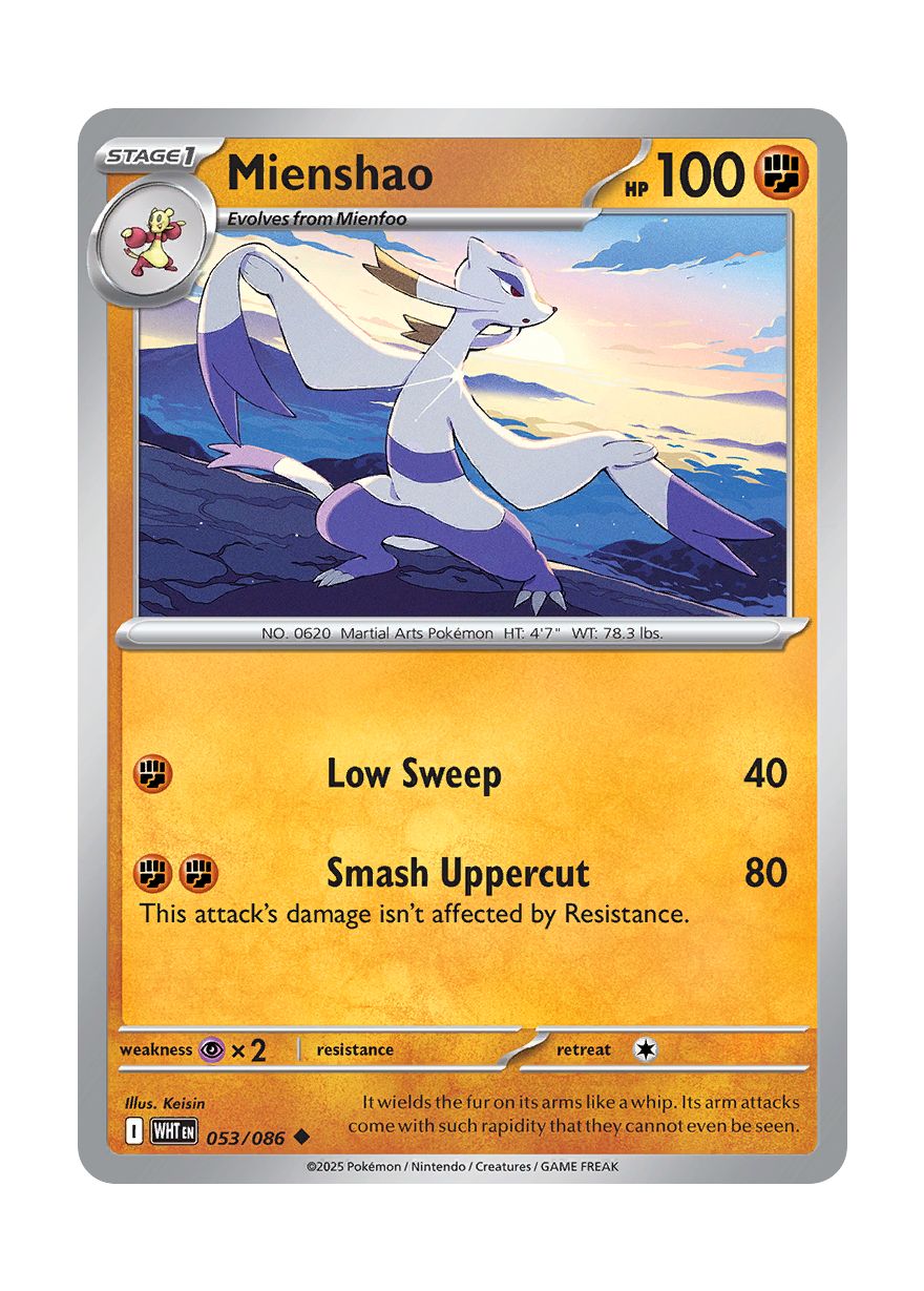 Mienshao (053/86) - White Flare