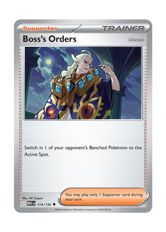 Boss's Orders (114/132) - Mega Evolution