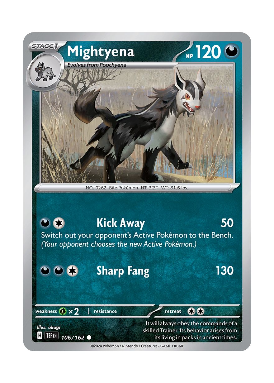 Mightyena (106/162) - Temporal Forces