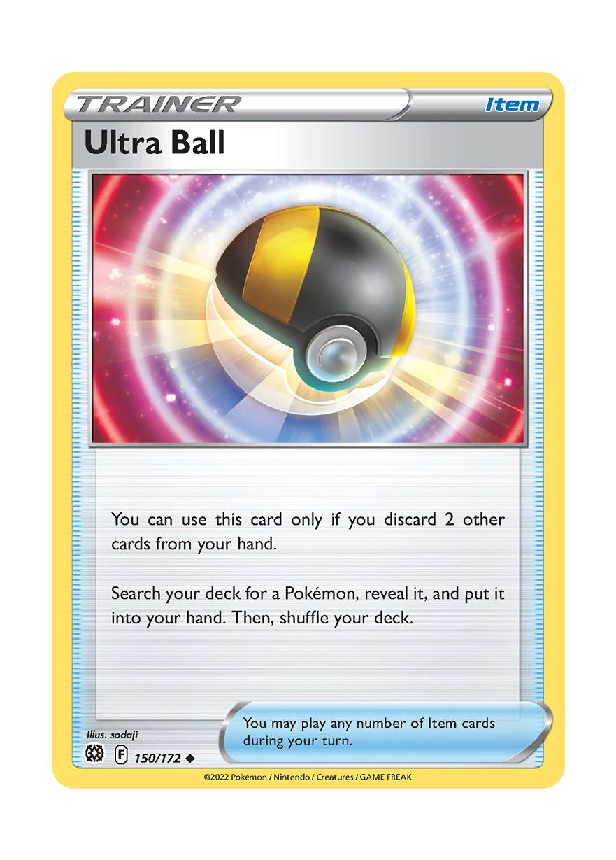 Ultra Ball - Reverse Holo (150/172) - Brilliant Stars