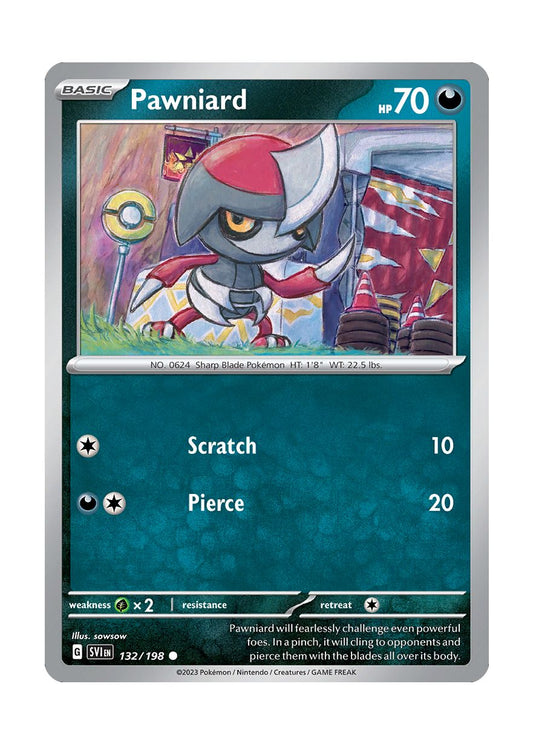 Pawniard - Reverse Holo (132/198) - Scarlet & Violet