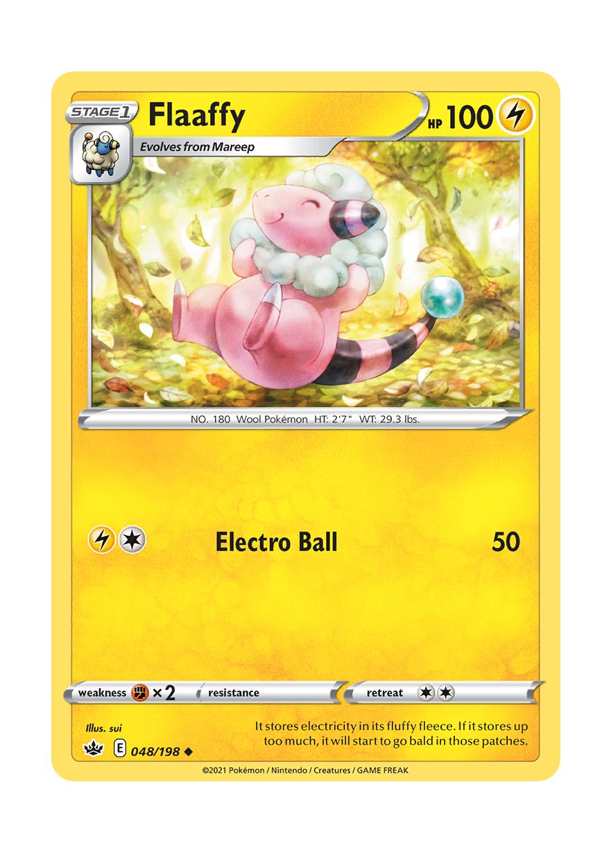 Flaaffy - Reverse Holo (048/198) - Chilling Reign