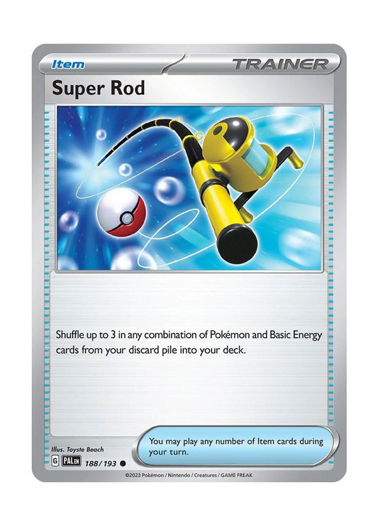 Super Rod - Reverse Holo (188/193) - Paldea Evolved