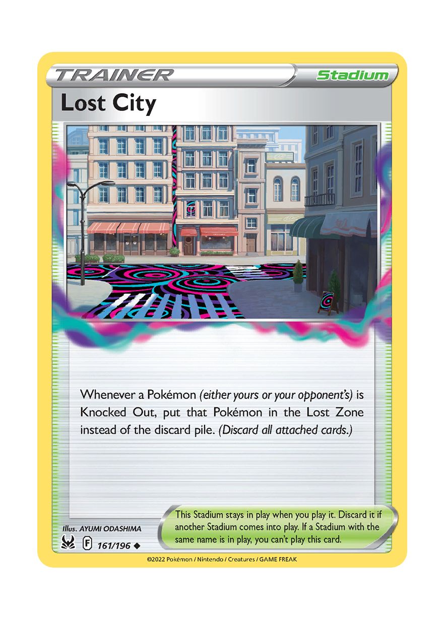 Lost City - Reverse Holo (161/196) - Lost Origin