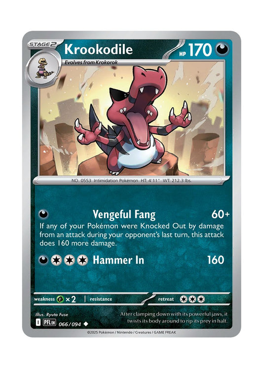 Krookodile (066/94) - Phantasmal Flames