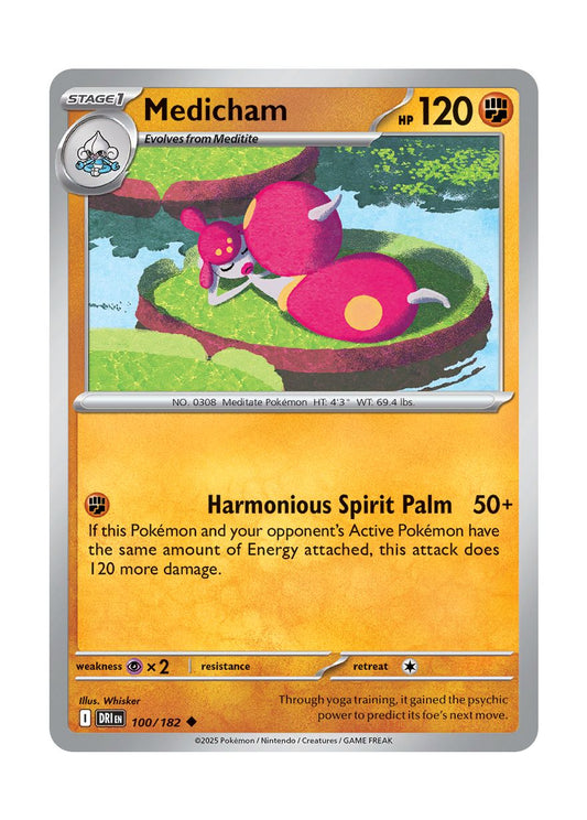 Medicham (100/182) - Destined Rivals