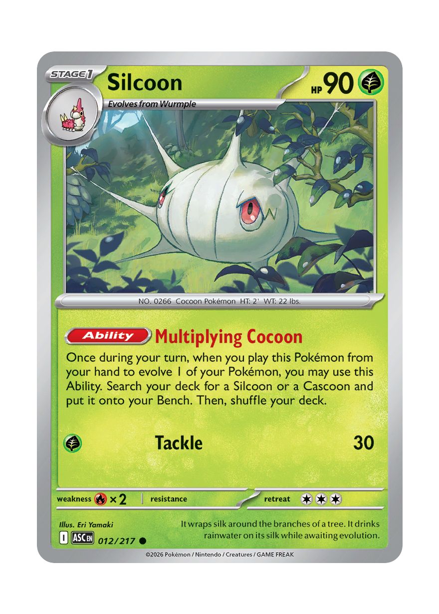 Silcoon (012/217) - Ascended Heroes