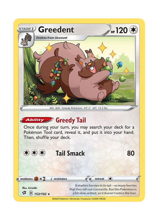 Greedent - Reverse Holo (152/192) - Rebel Clash