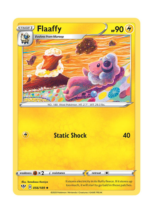 Flaaffy - Reverse Holo (056/189) - Darkness Ablaze