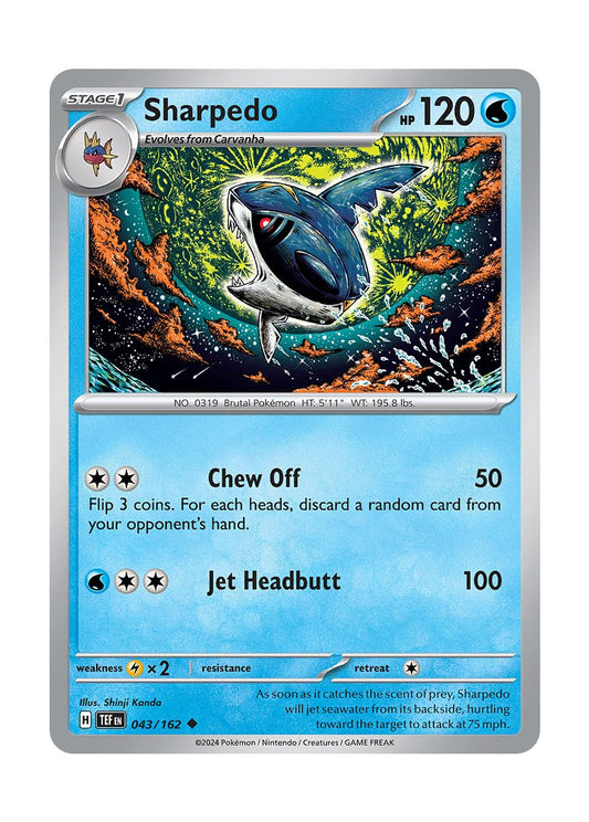 Sharpedo (043/162) - Temporal Forces