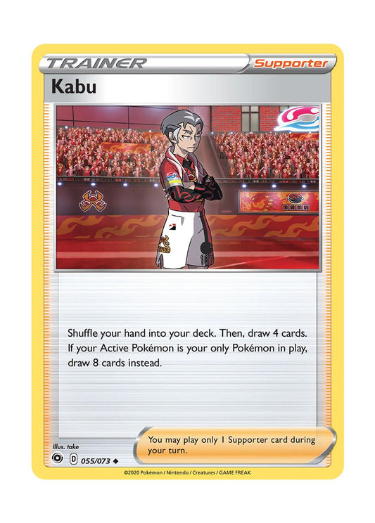 Kabu - Reverse Holo (055/73) - Champion's Path