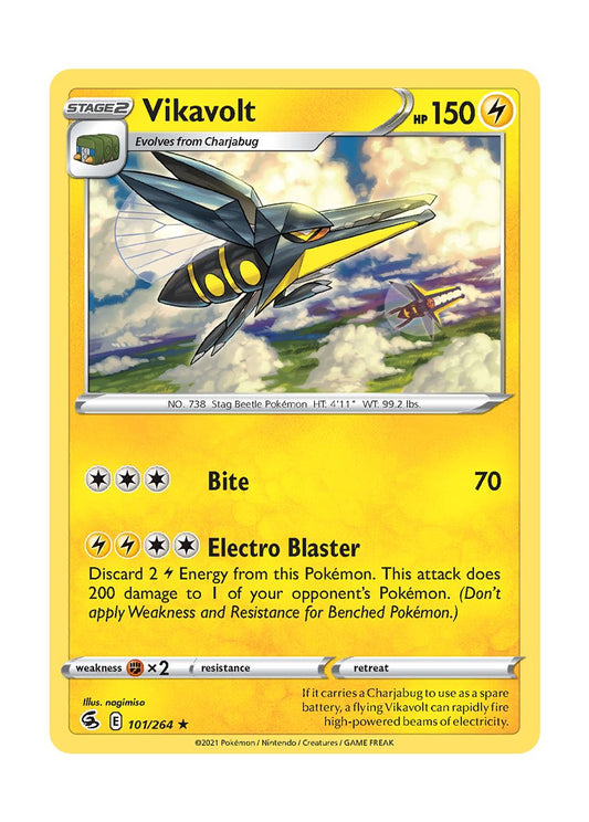 Vikavolt - Reverse Holo (101/264) - Fusion Strike