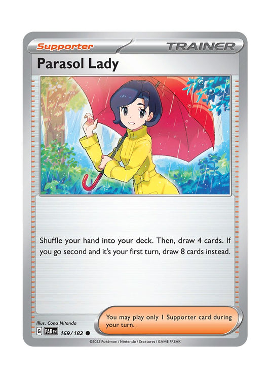 Parasol Lady - Reverse Holo (169/182) - Paradox Rift