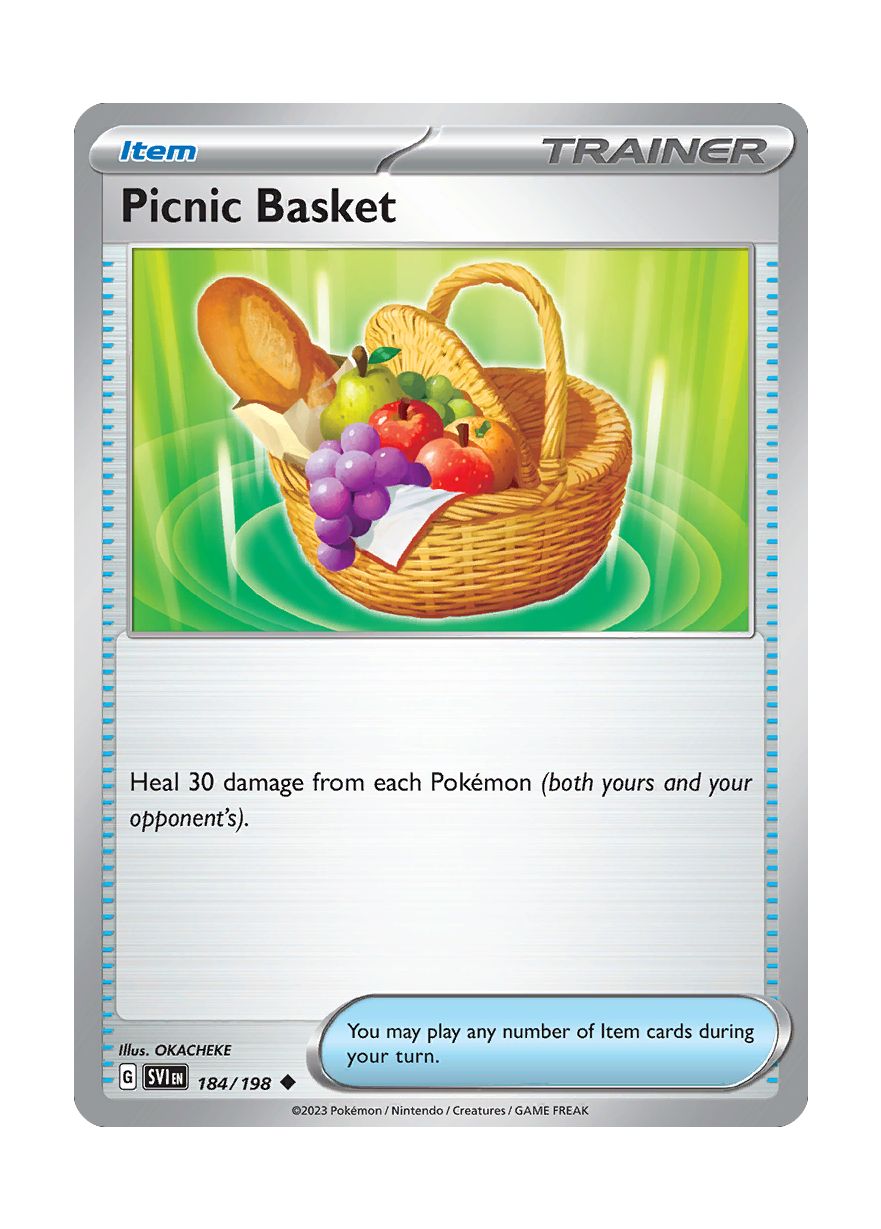 Picnic Basket - Reverse Holo (184/198) - Scarlet & Violet