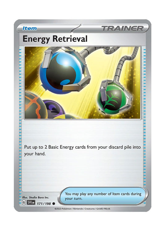 Energy Retrieval - Reverse Holo (171/198) - Scarlet & Violet