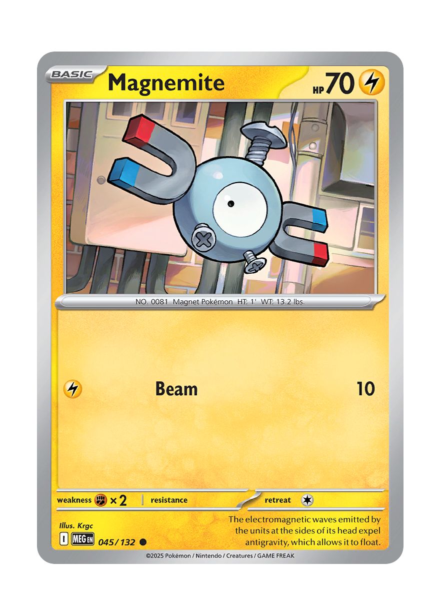 Magnemite (045/132) - Mega Evolution