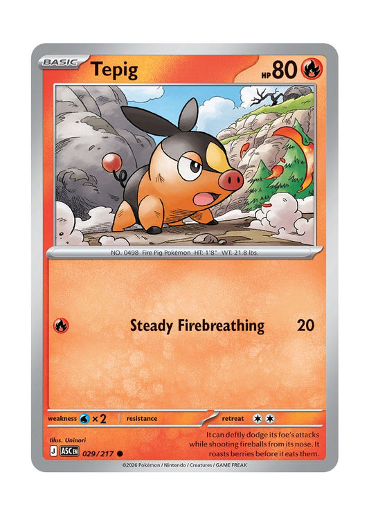 Tepig (029/217) - Ascended Heroes