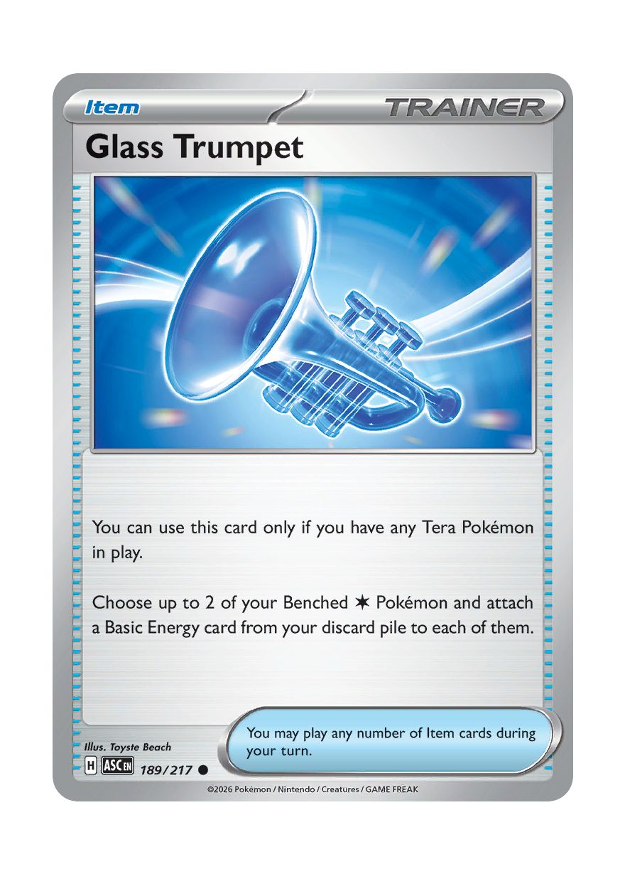 Glass Trumpet (189/217) - Ascended Heroes