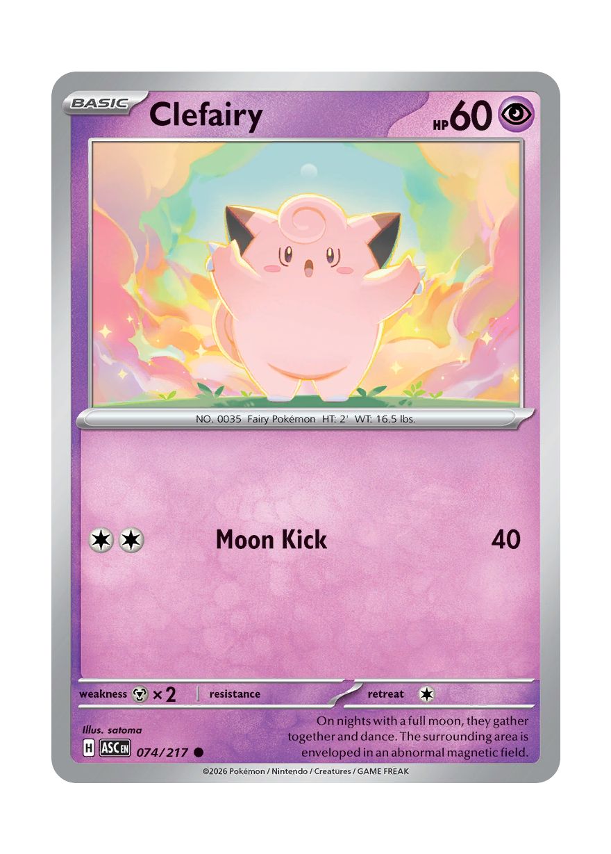 Clefairy (074/217) - Ascended Heroes