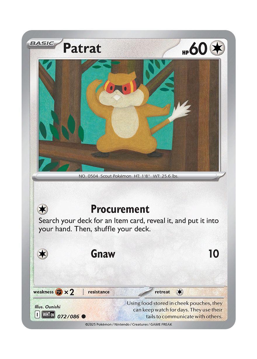 Patrat (072/86) - White Flare