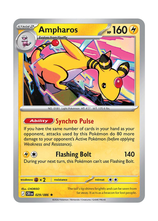 Ampharos (029/86) - Chaos Rising