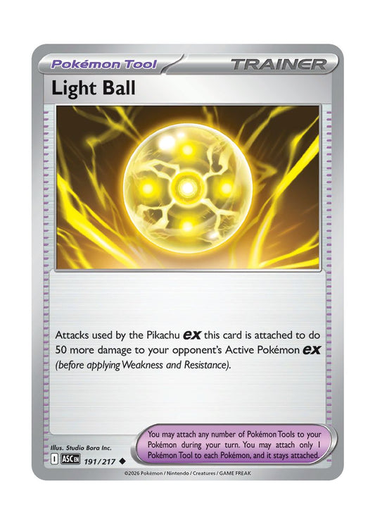 Light Ball (191/217) - Ascended Heroes