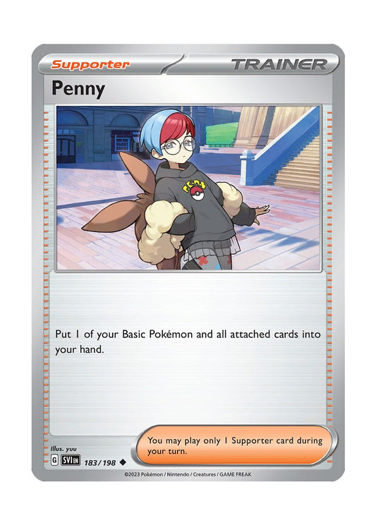 Penny - Reverse Holo (183/198) - Scarlet & Violet