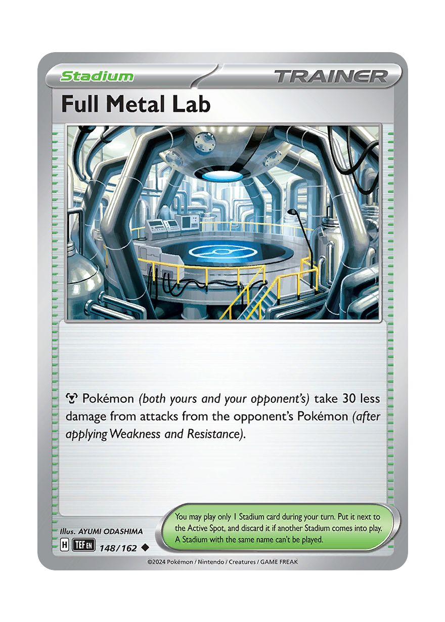 Full Metal Lab - Reverse Holo (148/162) - Temporal Forces