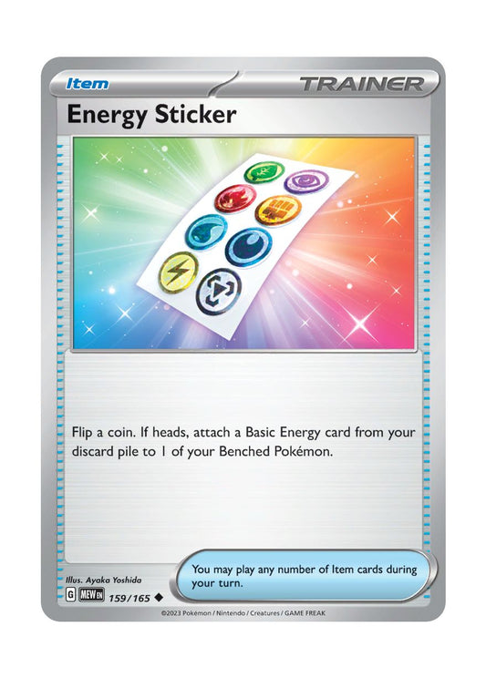 Energy Sticker - Reverse Holo (159/165) - 151