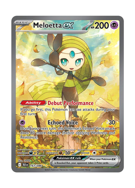 Meloetta ex (167/86) - Black Bolt