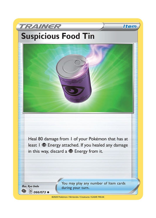 Suspicious Food Tin - Reverse Holo (066/73) - Champion's Path
