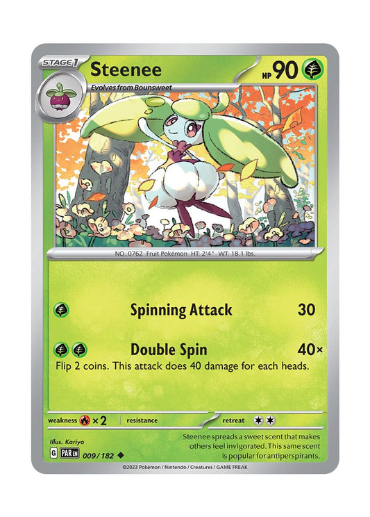 Steenee - Reverse Holo (009/182) - Paradox Rift