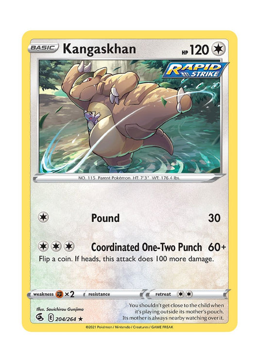 Kangaskhan - Reverse Holo (204/264) - Fusion Strike