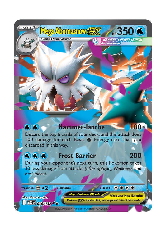 Mega Abomasnow ex (036/132) - Mega Evolution