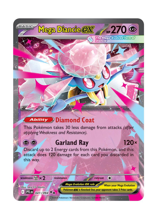 Mega Diancie ex (041/94) - Phantasmal Flames