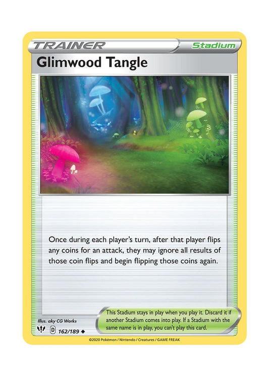 Glimwood Tangle - Reverse Holo (162/189) - Darkness Ablaze
