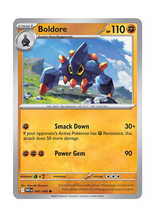 Boldore (047/86) - White Flare