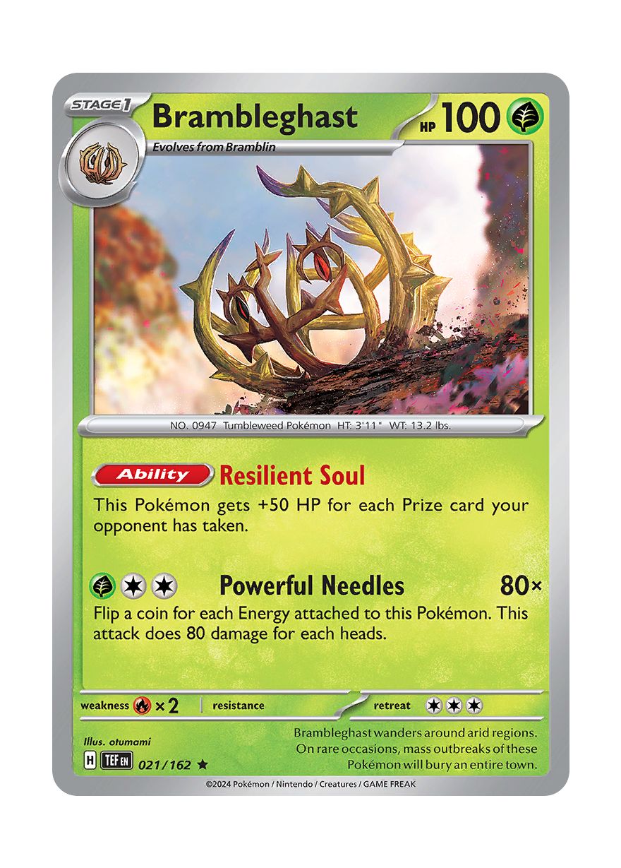 Brambleghast - Reverse Holo (021/162) - Temporal Forces