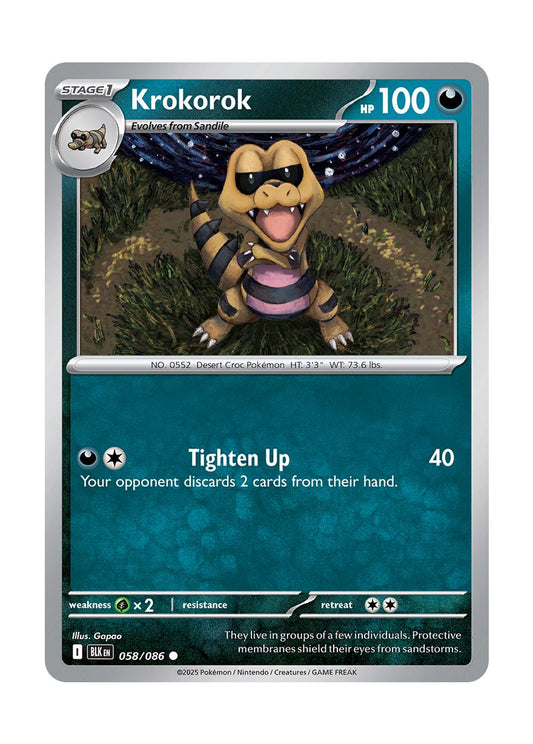 Krokorok (058/86) - Black Bolt