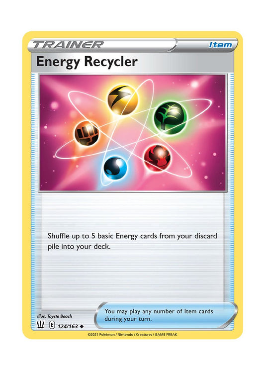 Energy Recycler - Reverse Holo (124/163) - Battle Styles