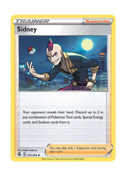 Sidney - Reverse Holo (241/264) - Fusion Strike