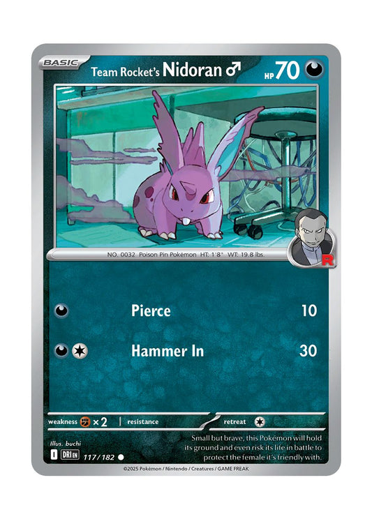 Team Rocket's Nidoran♂ (117/182) - Destined Rivals